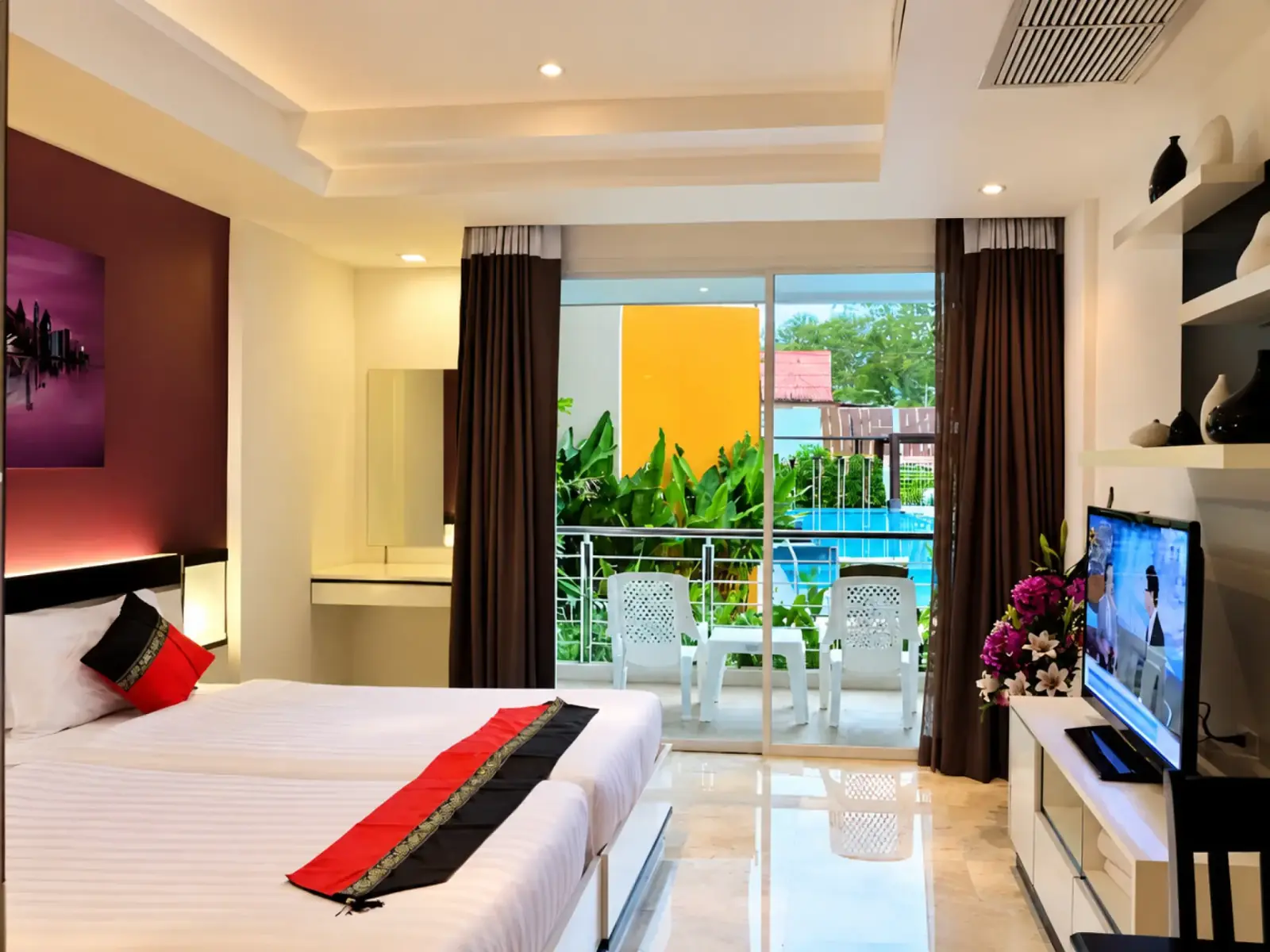 ภายในห้อง Family 2 Bed Room Suite